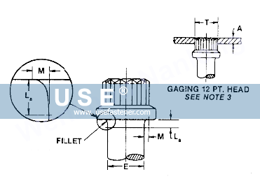 IFI 115 Flange 12-Point Screws